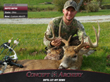 Barry Kerns with his custom Mini29 and a slammer OH buck.