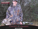 Brendan Lederach with 1st deer.