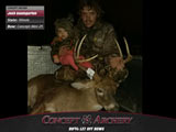 Josh Baumgarten with an OH 8pt taken with his Mini 29 bow
