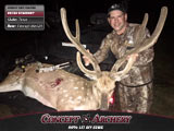 Kelton Krammer w/ a big TX axis buck.