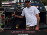 Mike Sawatsky with an Ontario black bear and his Believer Bow.