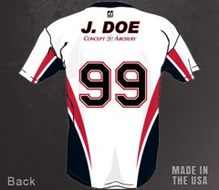 Staff Shooter Shirt Back